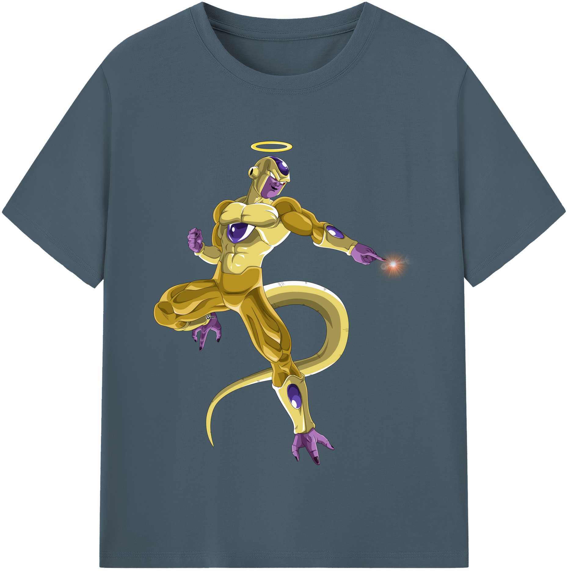 （画像用） ドラゴンボール フリーザ DRAGON BALL Frieza 綿100％半袖Tシャツ（フロントプリント）